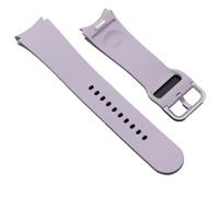 YELEMEABHB Comfort Eco-Silicone Strap Fit For Samsung Galaxy Watch 7 6 Classic 47mm 43mm 5 Pro 45mm 4 40mm 44mm Quick Switch Band Watch strap(6 Silver Grey,M L)