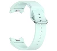 YELEMEABHB Comfort Eco-Silicone Strap Fit For Samsung Galaxy Watch 7 6 Classic 47mm 43mm 5 Pro 45mm 4 40mm 44mm Quick Switch Band Watch strap(Sea blue green,5 4044mm)