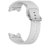 YELEMEABHB Comfort Eco-Silicone Strap Fit For Samsung Galaxy Watch 7 6 Classic 47mm 43mm 5 Pro 45mm 4 40mm 44mm Quick Switch Band Watch strap(官方灰,6 classic 43/47mm)