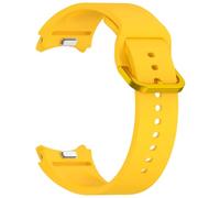 YELEMEABHB Comfort Eco-Silicone Strap Fit For Samsung Galaxy Watch 7 6 Classic 47mm 43mm 5 Pro 45mm 4 40mm 44mm Quick Switch Band Watch strap(Apricot yellow,6 4044mm)