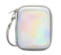 YELEMEABHB Fit For Fujifilm Instax Mini Link Liplay EVO SP-2 Printer Carrying Shockproof Case Bag Mesh Pocket For Film & Accessories camera bag(Sliver)