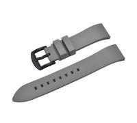 YELEMEABHB Fluorine Rubber Watch Strap Quick Release Watchband 18-19-20-21mm For Each Brand Diving Watch Bands Watch strap(Grey Black,20mm)