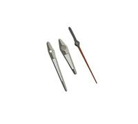 YELEMEABHB Green Luminous Watch Hands for NH34/NH35/NH36 Movement Replacement Pointers for Nh34 Nh35 Nh36 Hand(Silver Orange)