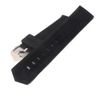 YELEMEABHB Nature Silicone rubber Watchband 18mm 19mm 20mm 21mm 22mm 23mm 24mm Watch strap(20mm)