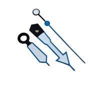 YELEMEABHB NH35 Hands Color Edge Red Green Yellow Blue Orange Hands Green Luminous Three Hand Watch Accessory for NH35 nh36 4R Movement Hand(B)