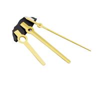YELEMEABHB Polished Hands 8 * 12 * 12.5MM Logbook Needles NH35 NH34 Watch Hands Pointer Baton Style Datejust Hands Hand(Gold)