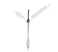 YELEMEABHB Polished Silver Gold Watch Hands C3 Green Blue Bright Luminous Clock Hand Fit for Seiko Nh35 Nh36 Movement Mods Hand(One Size)