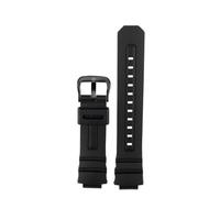 YELEMEABHB Rubber Fit For Casio G-SHOCK Series 4778AW-591 590 5230AWG-M100 101 Watches Band Silicon Straps Watch strap(Black black clasp)