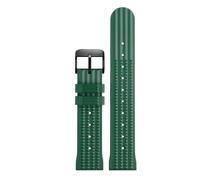 YELEMEABHB Rubber Watchband Fit For Seiko 007 Gear S2 S3 fit for Huawei Watch2 Pro Wristband Sport Diving Silicone Replace Strap 20mm 22mm Belt Watch strap(Green black clasp,20mm)