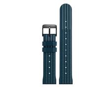 YELEMEABHB Rubber Watchband Fit For Seiko 007 Gear S2 S3 fit for Huawei Watch2 Pro Wristband Sport Diving Silicone Replace Strap 20mm 22mm Belt Watch strap(Blue black clasp,20mm)