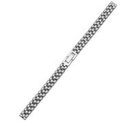 YELEMEABHB Stainless Steel Watchband 6mm 8mm 10mm Silver Golden Bracelet Replacement Strap Fit For Size Dial Lady's Watch Bracelet Watch strap(Silver,8mm)