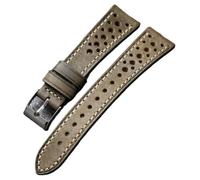 YELEMEABHB Suitable Fit For Antique Watchband 18 20 22MM Soft Breathable Style First Layer Cowhide Leather Bracelet, Handmade Men's Strap Watch strap(Gr,18mm)
