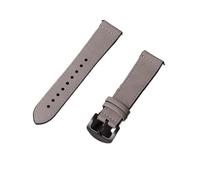 YELEMEABHB Vintage Frosted Leather Strap For Watch 20mm 22mm Silicone Sport Bracelet Watchband Accessories Retro Wristband Watch strap(Seize If Grey,20mm)