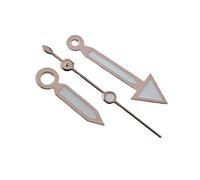 YELEMEABHB Watch Accessories NH35 Hands Silver Gold Balck Rose Gold Green Luminous Hands Suitable for NH35/NH36/4R/7S Movements Hand(Rose Gold)