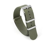 YELEMEABHB Watch Strap 20mm 22mm Ribbed Watch Band Replacement Men Wristband Accessories Stainless Steel Buckle Fit For Tudor Watchband Watch strap(Groen,22mm)
