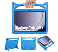 YELERWE Kids Case for Samsung Galaxy Tab A9 Plus 11inch, Lightweight Durable Shockproof Samsung Galaxy Tab A9+ Tablet Cover with Handle,Build-in Kickstand for Kids (Blue)