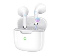 YELKUTT Wireless Earbuds, Bluetooth 5.4 with 50H Playtime, 6 ENC Noise Cancelling Microphone, HiFi Stereo Deep Bass Sound, IP7 Waterproof Ultra-Light In-Ear Headphones for Sports Running Gym