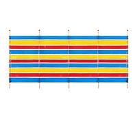 Yello 5 Pole Tall Windbreak, Beach Shelter, 1.5m