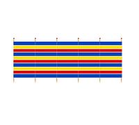 Yello 6 Pole Tall Windbreak, Beach Shelter, 1.5m