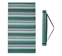 Yello Eco Beach Mat, Outdoor Potable Rug with 50% Recycled Material, Lightweight with Carry Strap, Camping, Fishing, Beach