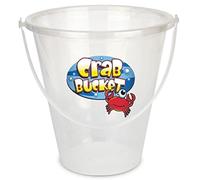 Yello Extra large Clear Crabbing Bucket, beach bucket for Crabs and Small Wildlife