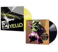YELLO LP x 2 Solid Pleasure / I.T. Splash YELLOW VINYL Double Pack COLLECTORS Ed