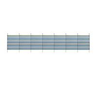 Yello Unisex WBL 8 POLE EXTRA TALL WINDBREAK STRIPES Windbreak Green , Green, 150 cm UK