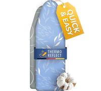 Yellocean Turbo Ironing Board Cover 150x50 cm | Heat Reflective, Easy Elastic Fit, Double Comfort Padding | Size XL