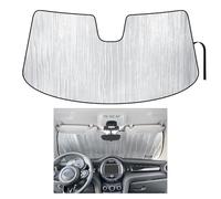 YelloPro Custom Fit Front Windshield Sunshade for 2015 2016 2017 2018 2019 2020 2021 2022 Mini Cooper, Cooper S, Hardtop 4 Door, UV Sun Protection Accessories [Made in USA]