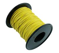 Yellow 0.5mm² 16/0.2mm Stranded Copper Cable Reel Automotive General Purpose 50M
