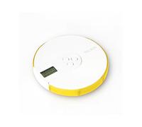 (Yellow-01) 7 Days 7 Grids Rainbow Timing Pill Case Smart Digital Display Reminder Pill Tablet Dispenser Portable Waterproof Pill Storage Box