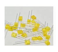 Yellow 02-67 1000 PCS/LOT 2X3X4 Square LED Yellow Light-Emitting diode KzHgIdRY