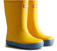 (Yellow, 10 (Adults')) Hunter Kids First Boot Rubber Kid's Hunter Yellow Wellington Boots