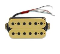 Yellow 12 Adjustable Hex Screw Dual Coil For 6 String Electric Guitar Coil Spliting Pickup N7.5K/B15K (Color : Bridge)