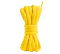 Yellow 120cm Long Oval Sports Shoe Laces for Trainers Tennis Sports Basketball Football boots Athletics Runners Sneakers running shoes Half Round Shoelaces