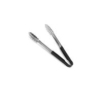 (Yellow, 2 Pack) Chabrias Ltd 12" Utility Kitchen Tongs Cooking Tongs Stainless Steel Colour Coded Serving Tongs