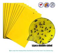 (yellow, 20pcs) 10/20/30pcs Strong Flies Traps Bugs Sticky Board Catching Aphid Insects Pest Killer
