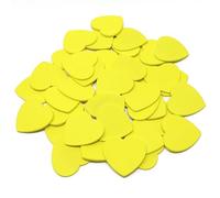Yellow 28mm Love Hearts Wooden Shabby Chic Craft Scrapbook Vintage Hearts (250)
