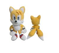 (Yellow) 30cm Sonic Tails Shadow the Hedgehog Knuckles Toy Super Sonic Soft Plush