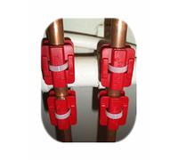 (Yellow) 4 Pairs Power Magnetic Water Conditioner SOFTENER limescale remover Kitchen Garden Bathroom