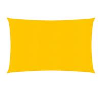 (yellow, 4 x 5 m) vidaXL Sunshade Sail Canopy Screen Balcony Awning Canopy HDPE Rectangular