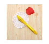 (Yellow) 4pcs Luminous Light Pen Magic Purple 2 In 1 UV Bla