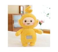 (Yellow) 4pcs/set 30cm Teletubbies Dipsy Po Tinky Winky Laalaa Plush Toy Standing Doll Kid Xmas Gift