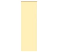 vidaXL Roller Blind Blackout Yellow 65x210cm Polyester Modern Window Shade for Home/Office, Easy Installation