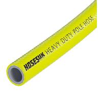 Yellow 6mm (1/4 inch) x 11.5mm (15/32 inch) High Visibility PVC Pole Window Hose 10 Metre