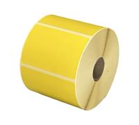 Yellow 76mm x 51mm Direct Thermal Labels, 3" x 2" Labels, 1,000 per Roll, Compatible with Munbyn, Zebra, Toshiba, Citizen, TSC, Godex etc Label Printers (76mm x 51mm, 6, Count)
