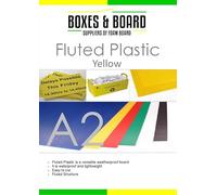 Yellow A2 Correx X 10 Sheets Buy 10 Sheets, Get 10 Sheets Free!