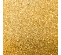 Yellow A4 Fine Glitter Fabric Sheets On Cotton Canvas Bright & Flexible x 1