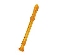 Yellow ABS Detachable Soprano Recorder Recorder