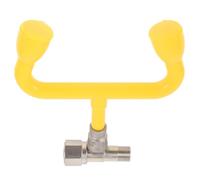 Yellow Abs Eyewash Station with Double Nozzle 12 Liters